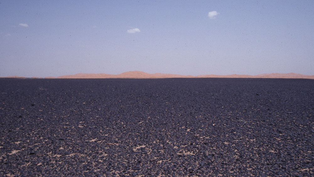 Stone Hamada Desert